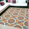 Edge Collections - 5' x 7' - Multicolor - Moroccan Design Stain Resistant Area Rug - 1 Piece